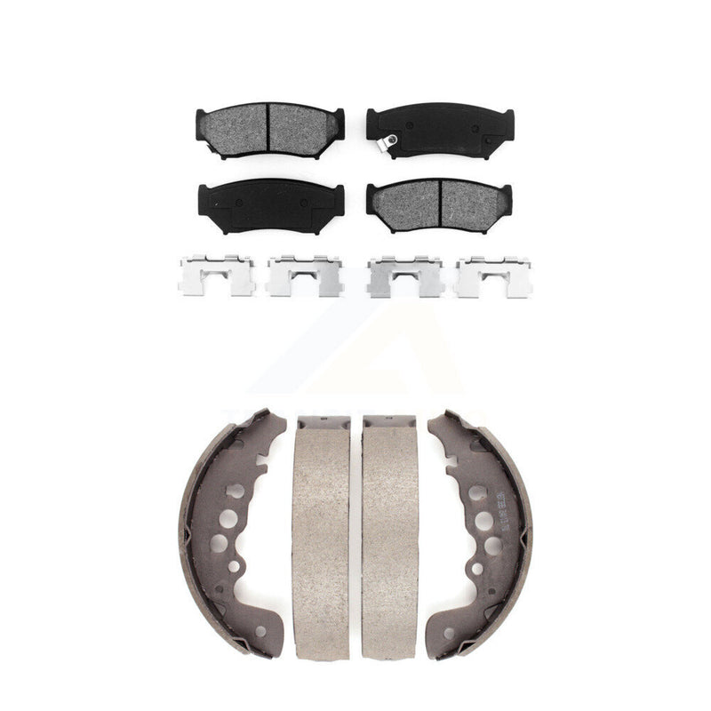 Transit Auto KSN-100128 Disc Brake Pad for 1999-2004 Chevrolet Tracker, Suzuki Vitara - Front and Rear