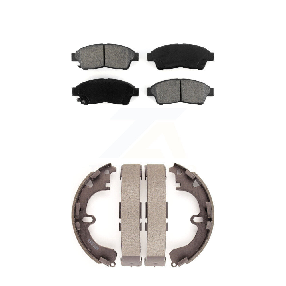 Transit Auto KSN-100131 Disc Brake Pad for 1993-1997 Geo Prizm, Toyota Corolla - Front and Rear