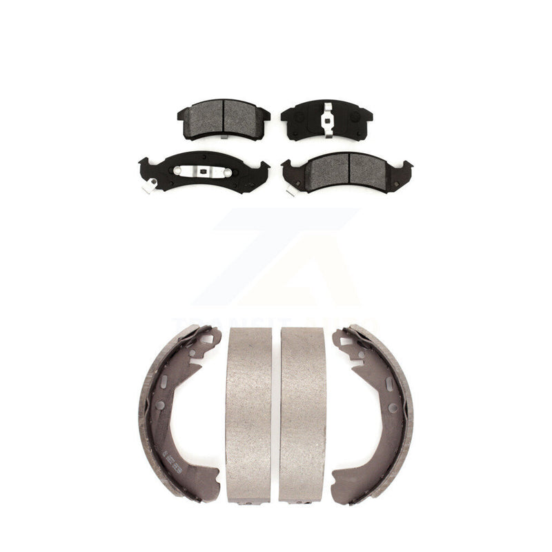 Transit Auto KSN-100141 Disc Brake Pad for 1994-1999 Oldsmobile Regency, Oldsmobile LSS and More - Front and Rear