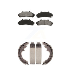 Transit Auto KSN-100152 Disc Brake Pad for 1995-2002 Mazda B2300, Mazda B2500 and More - Front and Rear