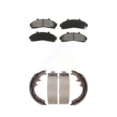 Transit Auto KSN-100153 Disc Brake Pad for 1995-2002 Mazda B2300, Mazda B2500 and More - Front and Rear