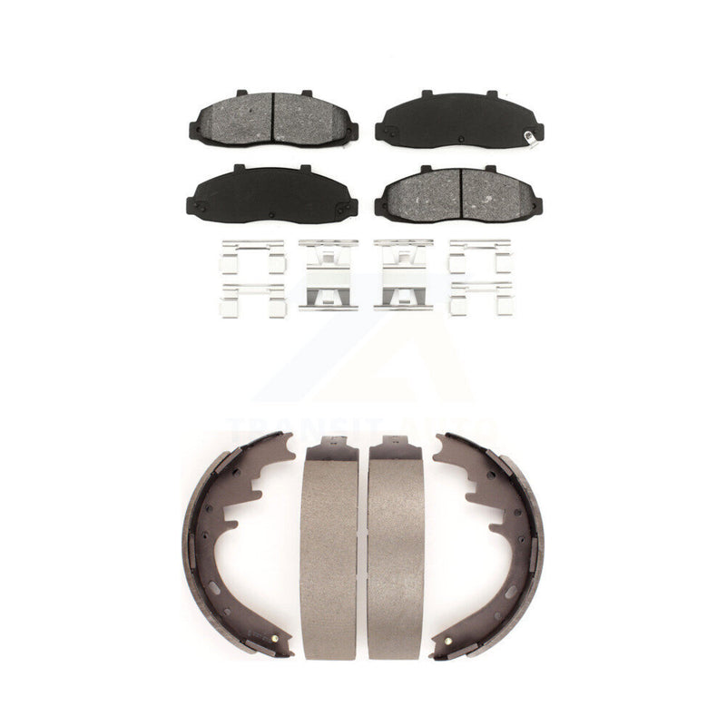 Transit Auto KSN-100163 Disc Brake Pad for 1997-2001 Ford F-150 - Front and Rear
