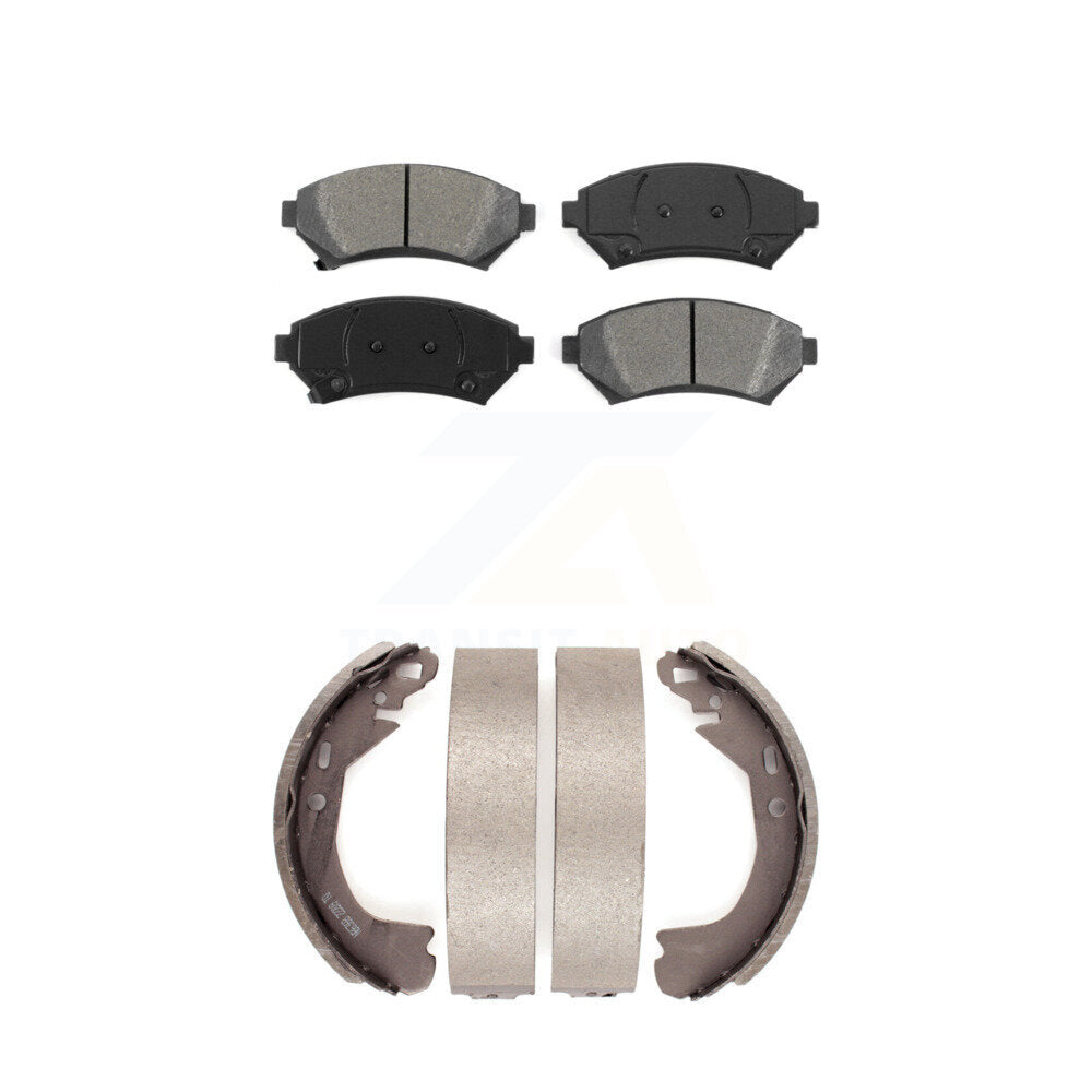 Transit Auto KSN-100169 Disc Brake Pad for 1997-2005 Chevrolet Venture, Pontiac Montana and More - Front and Rear