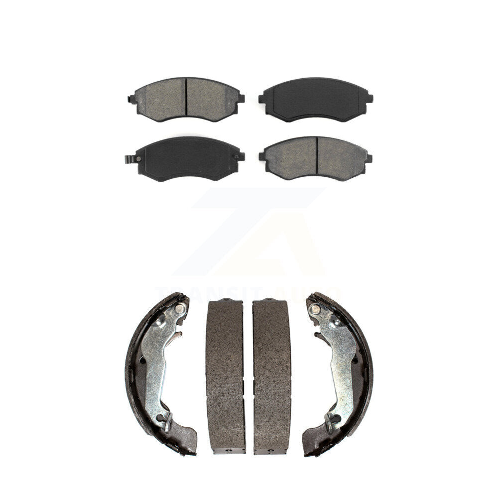 Transit Auto KSN-100171 Disc Brake Pad for 1992-2006 Hyundai Elantra, Hyundai Tiburon - Front and Rear