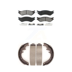 Transit Auto KSN-100173 Disc Brake Pad for 1998-2002 Dodge Ram 1500, Dodge Ram 1500 Van and More - Front and Rear