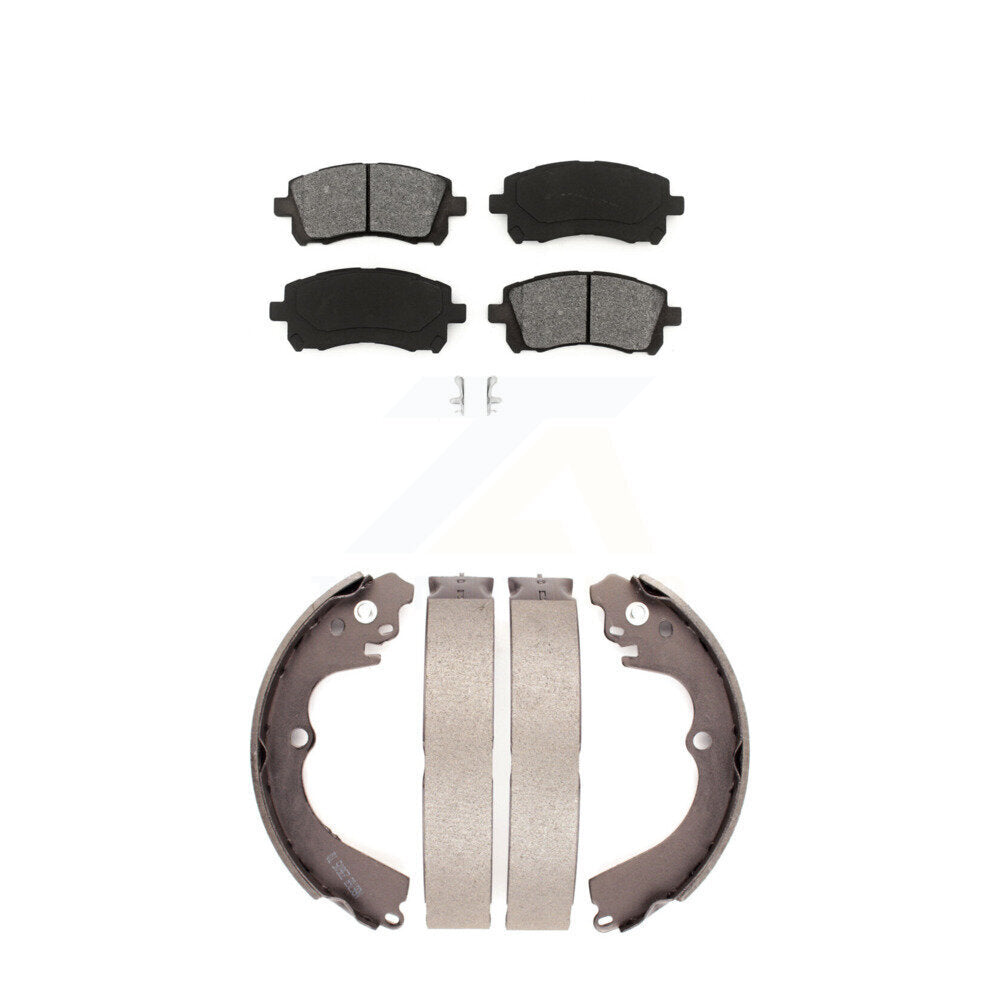 Transit Auto KSN-100175 Disc Brake Pad for 1996-2003 Subaru Impreza, Subaru Outback and More - Front and Rear