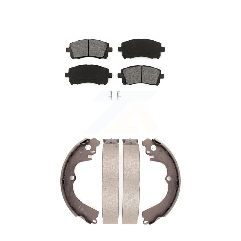 Transit Auto KSN-100175 Disc Brake Pad for 1996-2003 Subaru Impreza, Subaru Outback and More - Front and Rear