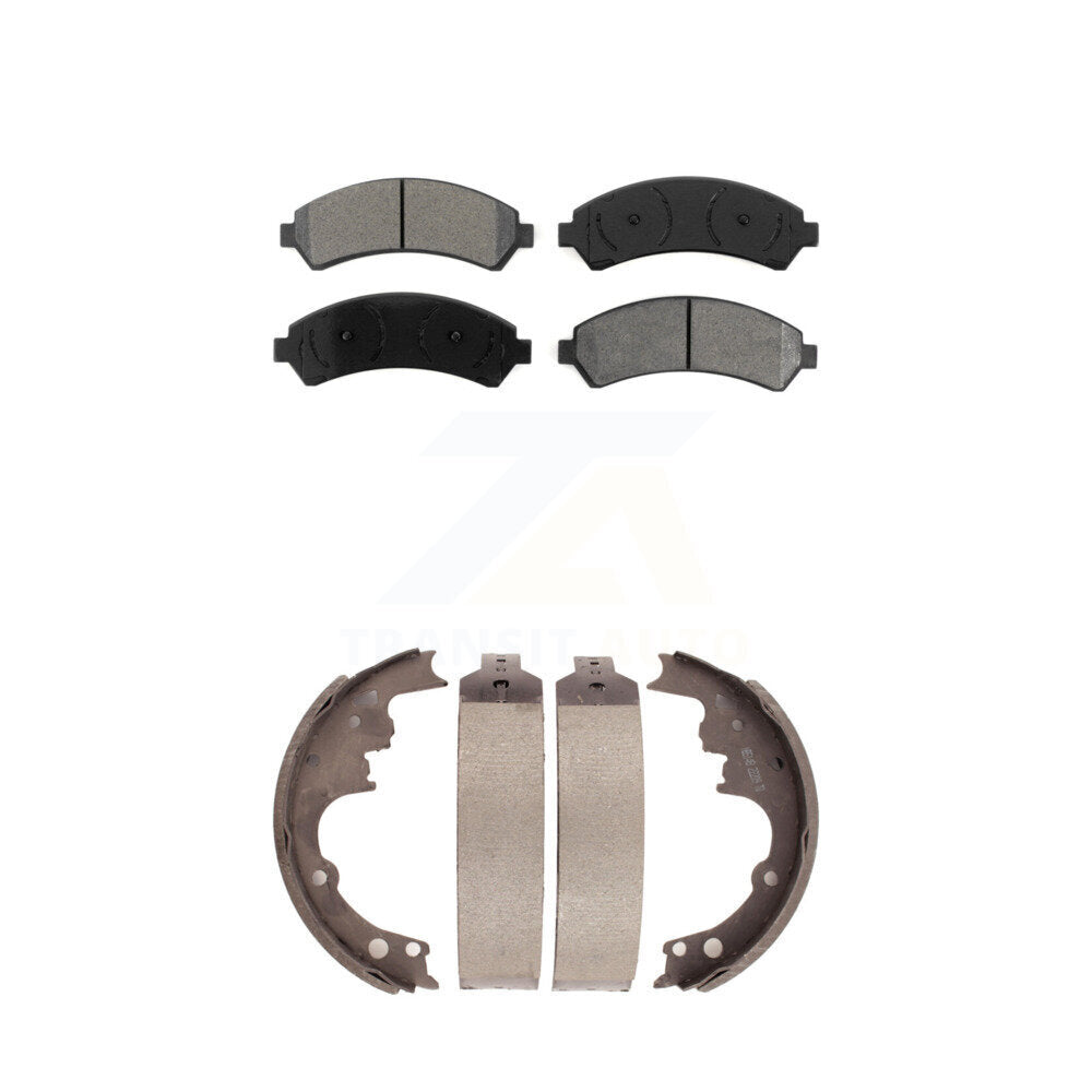 Transit Auto KSN-100177 Disc Brake Pad for 1997-2003 Chevrolet S10, Chevrolet Blazer, GMC Jimmy - Front and Rear