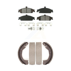 Transit Auto KSN-100178 Disc Brake Pad for 1997-2005 Chevrolet Classic, Oldsmobile Alero and More - Front and Rear