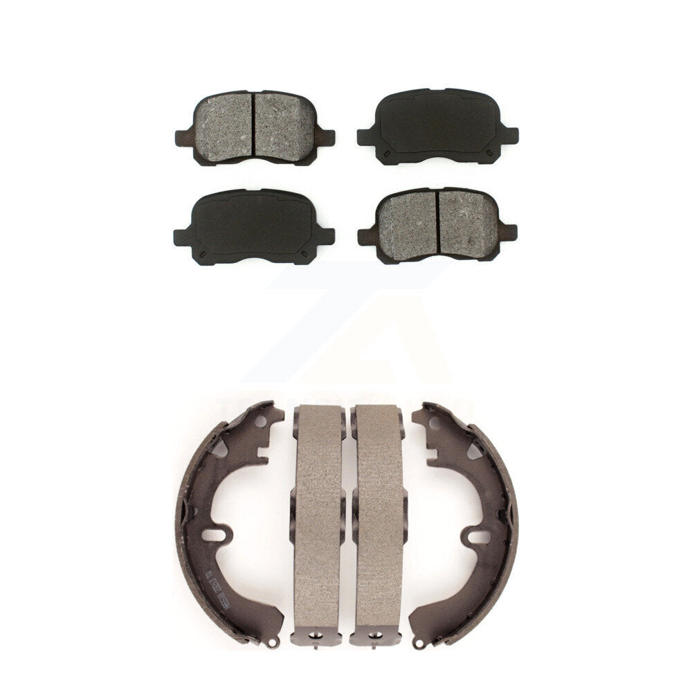 Transit Auto KSN-100179 Disc Brake Pad for 1999-2002 Toyota Corolla - Front and Rear