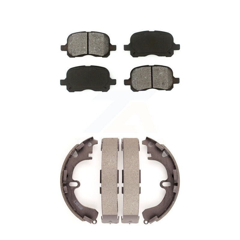 Transit Auto KSN-100180 Disc Brake Pad for 1998-2002 Chevrolet Prizm, Toyota Corolla - Front and Rear