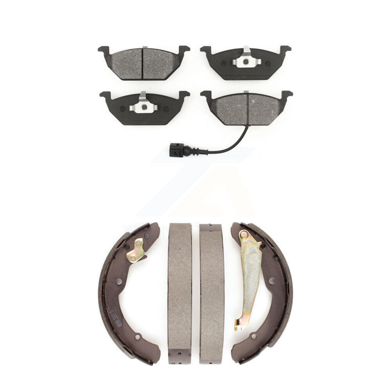 Transit Auto KSN-100187 Disc Brake Pad for 2011-2012 Volkswagen Jetta - Front and Rear