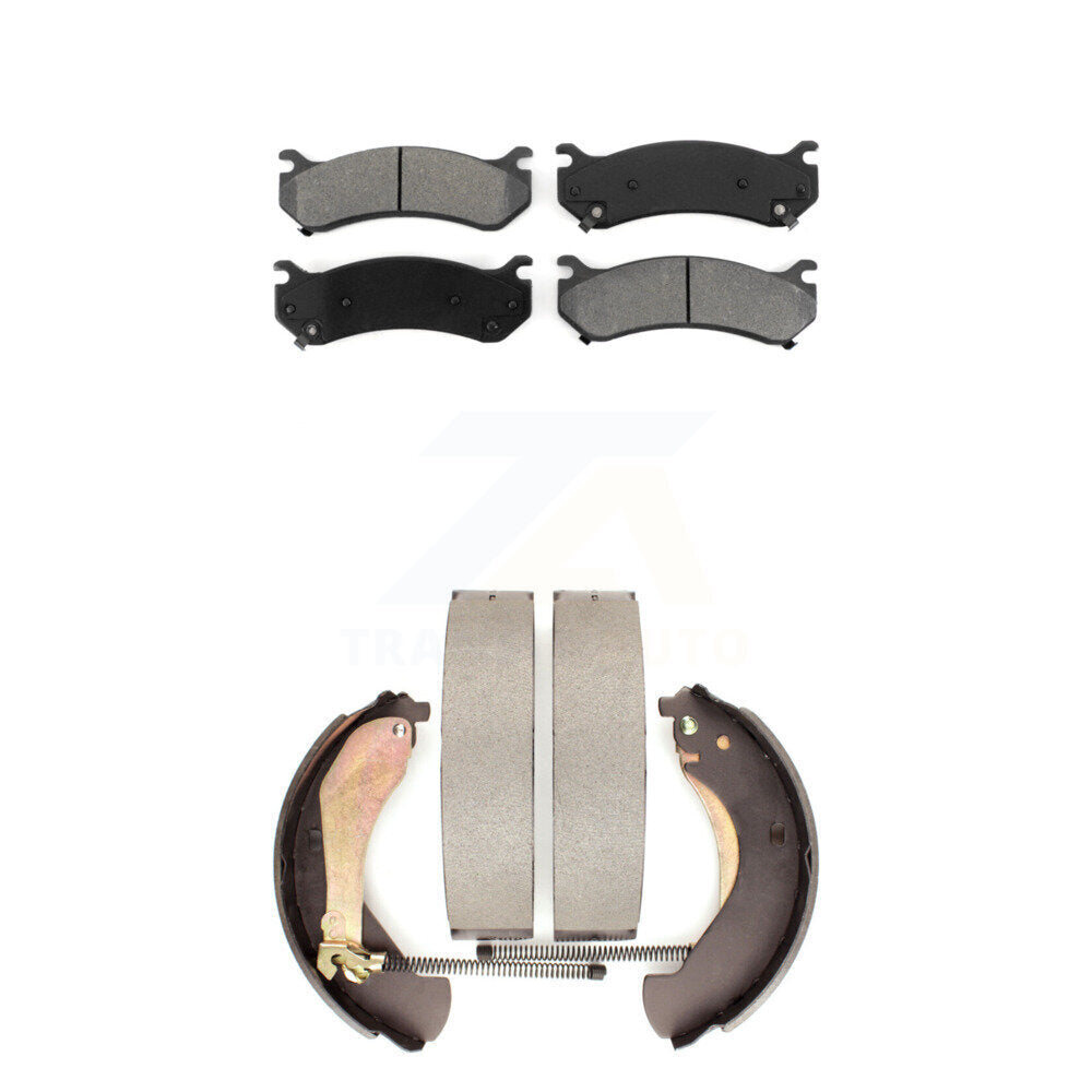 Transit Auto KSN-100189 Disc Brake Pad for 2005-2007 Chevrolet Silverado 1500 Classic, GMC Sierra 1500 Classic and More - Front and Rear