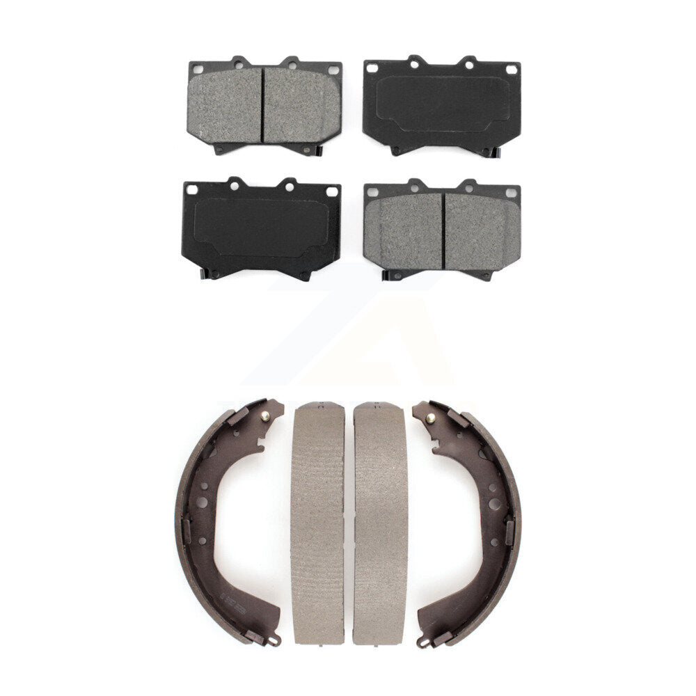 Transit Auto KSN-100195 Disc Brake Pad for 2000-2002 Toyota Tundra - Front and Rear