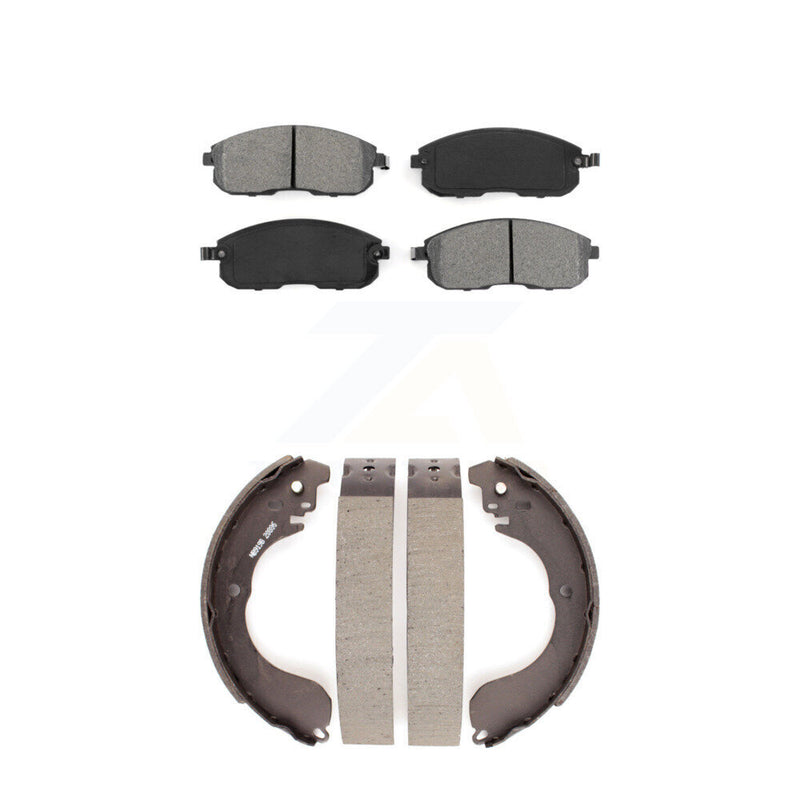 Transit Auto KSN-100197 Disc Brake Pad for 2007-2014 Nissan Cube, Nissan Sentra, Nissan Versa - Front and Rear