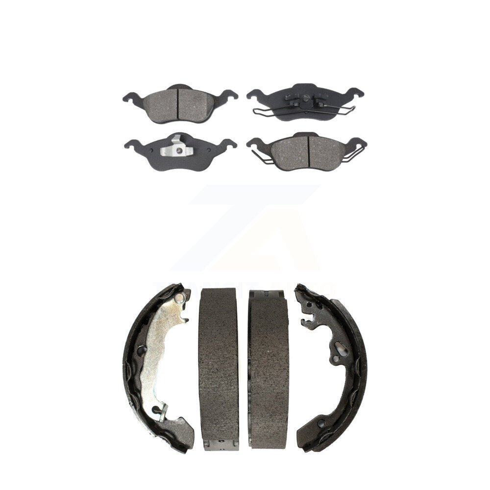 Transit Auto KSN-100199 Disc Brake Pad for 2000-2004 Ford Focus - Front and Rear