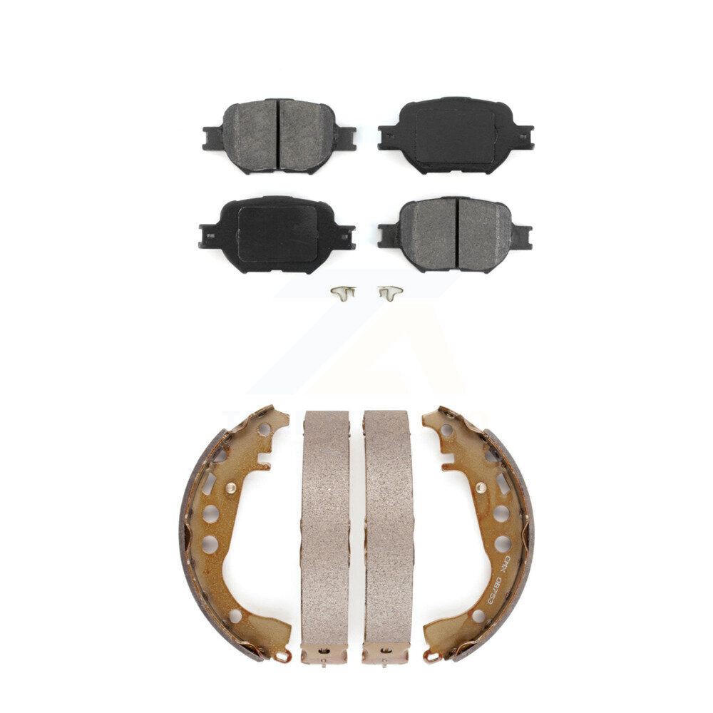 Transit Auto KSN-100200 Disc Brake Pad for 2000-2005 Toyota Celica - Front and Rear