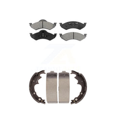 Transit Auto KSN-100202 Disc Brake Pad for 2000-2002 Dodge Dakota - Front and Rear