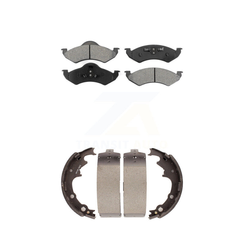 Transit Auto KSN-100202 Disc Brake Pad for 2000-2002 Dodge Dakota - Front and Rear