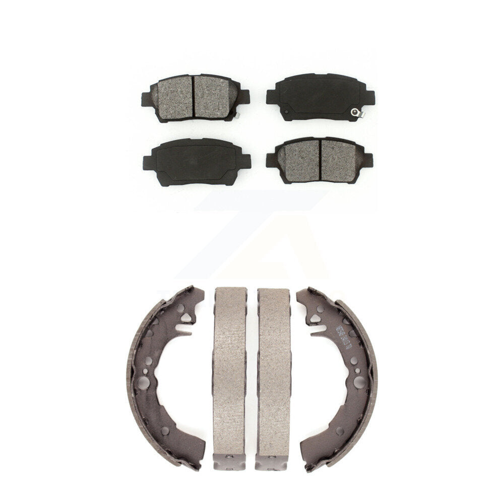 Transit Auto KSN-100205 Disc Brake Pad for 2001-2005 Toyota Echo - Front and Rear
