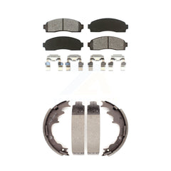 Transit Auto KSN-100209 Disc Brake Pad for 2003-2010 Ford Ranger, Mazda B2300 and More - Front and Rear