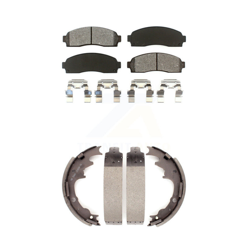 Transit Auto KSN-100209 Disc Brake Pad for 2003-2010 Ford Ranger, Mazda B2300 and More - Front and Rear