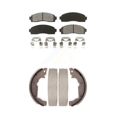 Transit Auto KSN-100212 Disc Brake Pad for 2002-2007 Pontiac Torrent, Chevrolet Equinox, Saturn Vue - Front and Rear