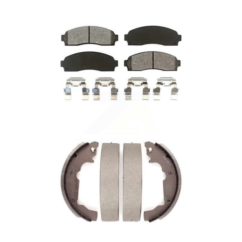 Transit Auto KSN-100212 Disc Brake Pad for 2002-2007 Pontiac Torrent, Chevrolet Equinox, Saturn Vue - Front and Rear