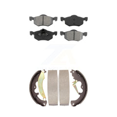 Transit Auto KSN-100217 Disc Brake Pad for 2007 Ford Escape, Mercury Mariner - Front and Rear