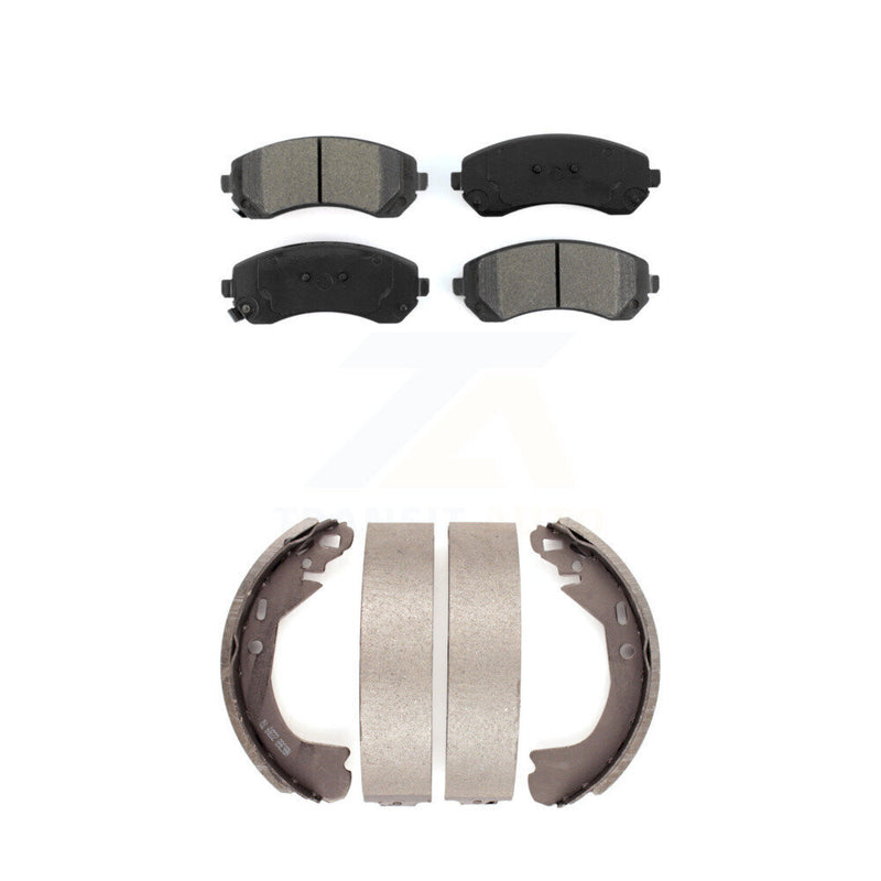 Transit Auto KSN-100218 Disc Brake Pad for 2002-2004 Chevrolet Venture, Oldsmobile Silhouette, Pontiac Montana - Front and Rear