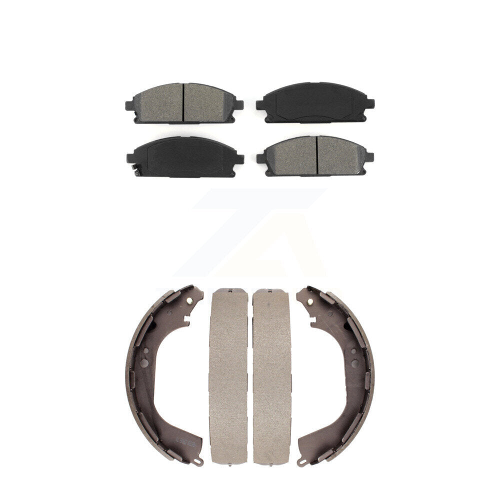 Transit Auto KSN-100220 Disc Brake Pad for 1996-2004 Nissan Pathfinder, INFINITI QX4 - Front and Rear