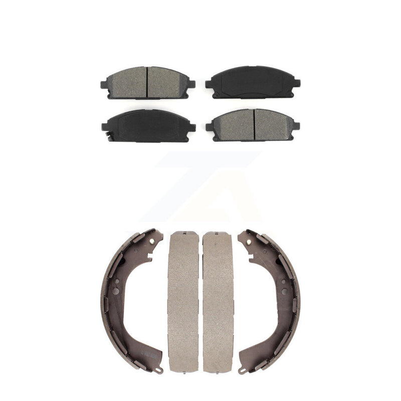 Transit Auto KSN-100220 Disc Brake Pad for 1996-2004 Nissan Pathfinder, INFINITI QX4 - Front and Rear