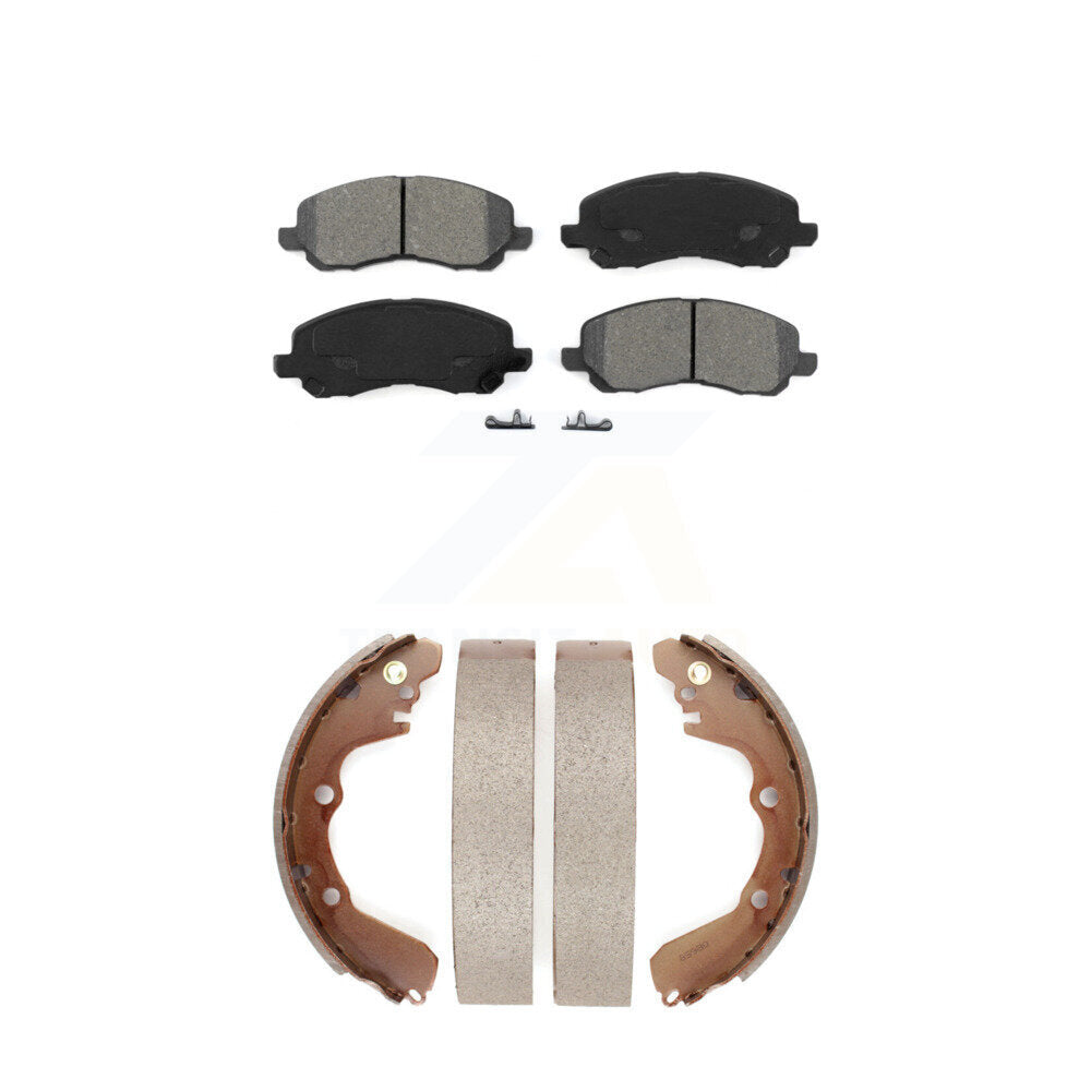 Transit Auto KSN-100231 Disc Brake Pad for 2001-2005 Mitsubishi Eclipse, Mitsubishi Galant and More - Front and Rear