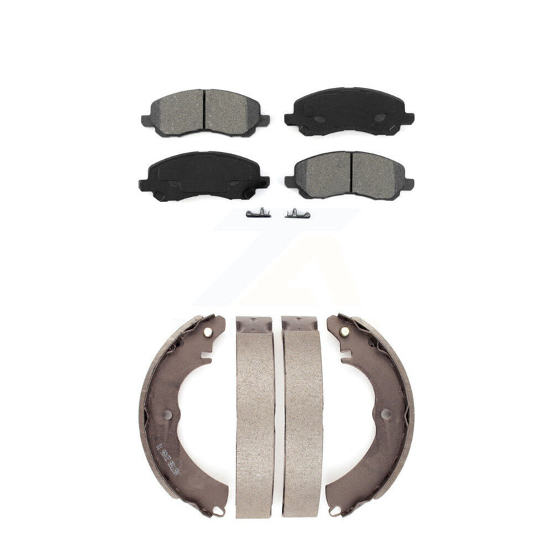 Transit Auto KSN-100232 Disc Brake Pad for 2004-2015 Mitsubishi Lancer - Front and Rear