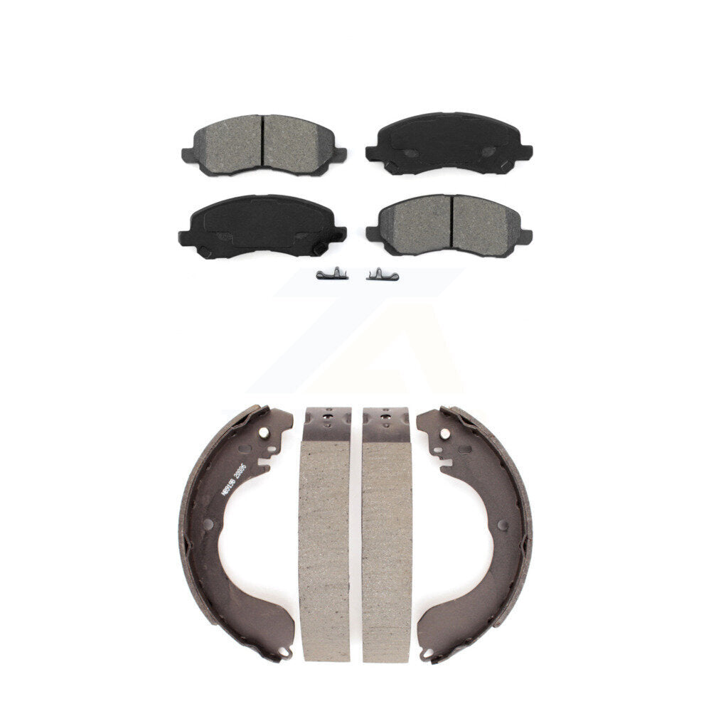 Transit Auto KSN-100233 Disc Brake Pad for 2007-2017 Jeep Compass, Dodge Caliber and More - Front and Rear