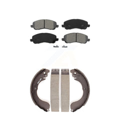 Transit Auto KSN-100233 Disc Brake Pad for 2007-2017 Jeep Compass, Dodge Caliber and More - Front and Rear