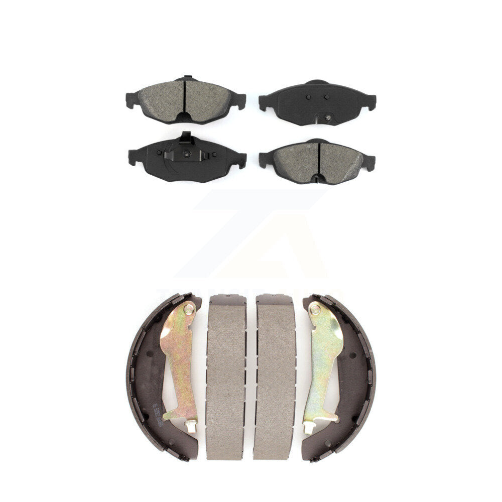 Transit Auto KSN-100235 Disc Brake Pad for 2003-2006 Chrysler Sebring, Dodge Stratus - Front and Rear