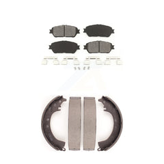 Transit Auto KSN-100240 Disc Brake Pad for 2005-2006 Toyota Camry - Front and Rear