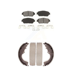 Transit Auto KSN-100242 Disc Brake Pad for 2005-2015 Toyota Tacoma - Front and Rear
