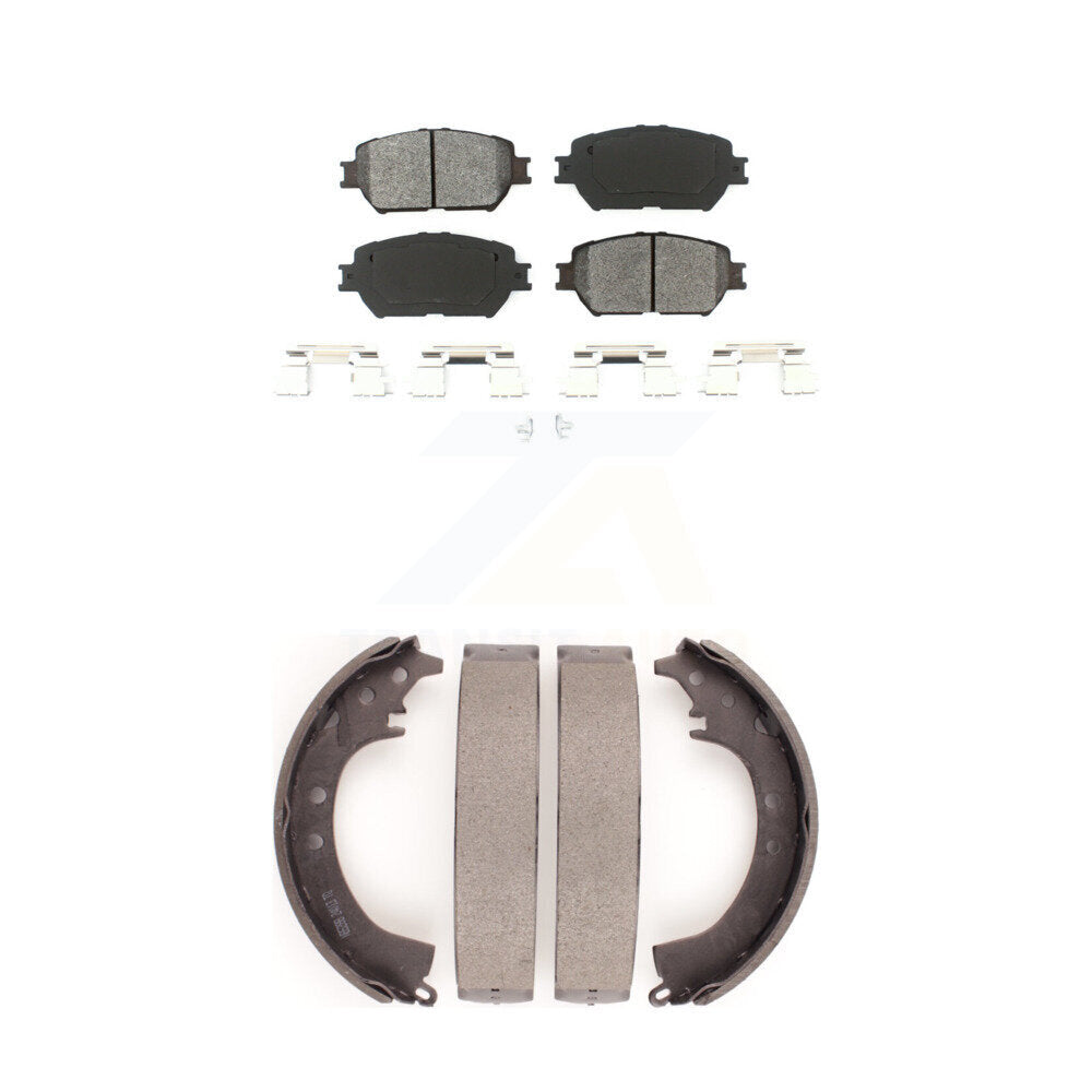 Transit Auto KSN-100244 Disc Brake Pad for 2002-2006 Toyota Camry - Front and Rear