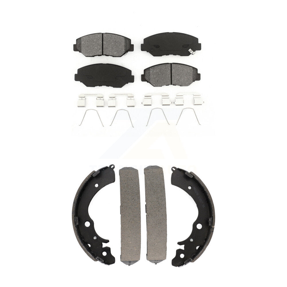 Transit Auto KSN-100246 Disc Brake Pad for 2003-2014 Honda Fit, Honda Accord - Front and Rear