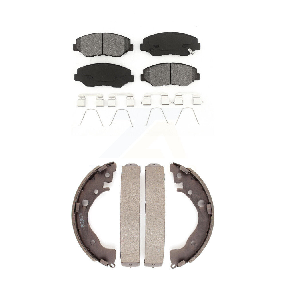 Transit Auto KSN-100247 Disc Brake Pad for 2013-2015 Honda Civic - Front and Rear