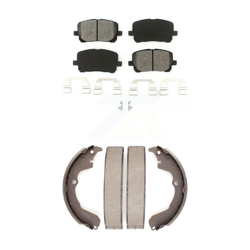 Transit Auto KSN-100249 Disc Brake Pad for 2003-2008 Pontiac Vibe, Toyota Matrix - Front and Rear