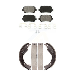 Transit Auto KSN-100250 Disc Brake Pad for 2003-2006 Pontiac Vibe, Toyota Matrix - Front and Rear