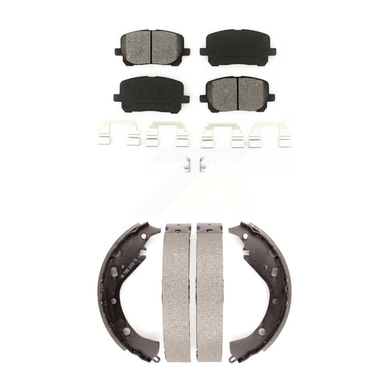 Transit Auto KSN-100250 Disc Brake Pad for 2003-2006 Pontiac Vibe, Toyota Matrix - Front and Rear