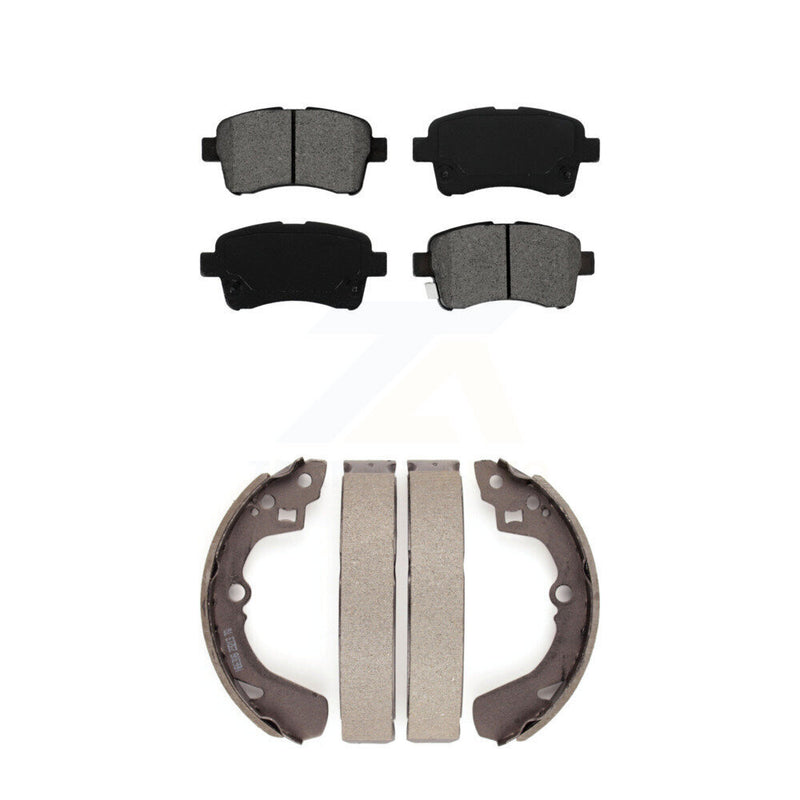 Transit Auto KSN-100255 Disc Brake Pad for 2002-2005 Suzuki Aerio - Front and Rear