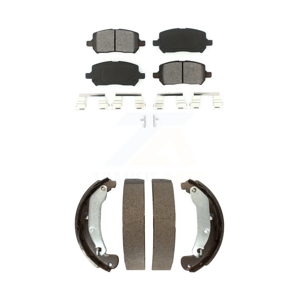 Transit Auto KSN-100261 Disc Brake Pad for 2003-2008 Chevrolet Cobalt, Pontiac G5 and More - Front and Rear