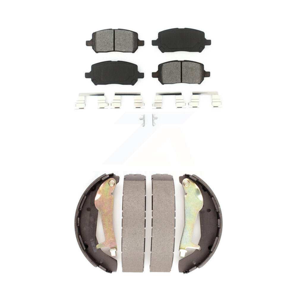 Transit Auto KSN-100262 Disc Brake Pad for 2009-2010 Chevrolet Cobalt, Pontiac G5 - Front and Rear