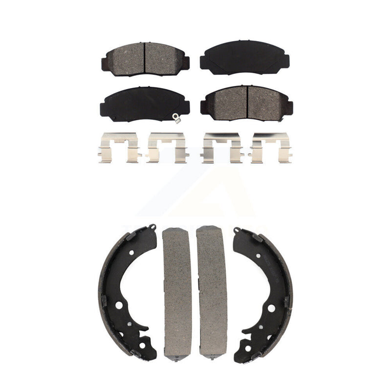Transit Auto KSN-100263 Disc Brake Pad for 2003-2010 Honda Civic, Honda Accord - Front and Rear