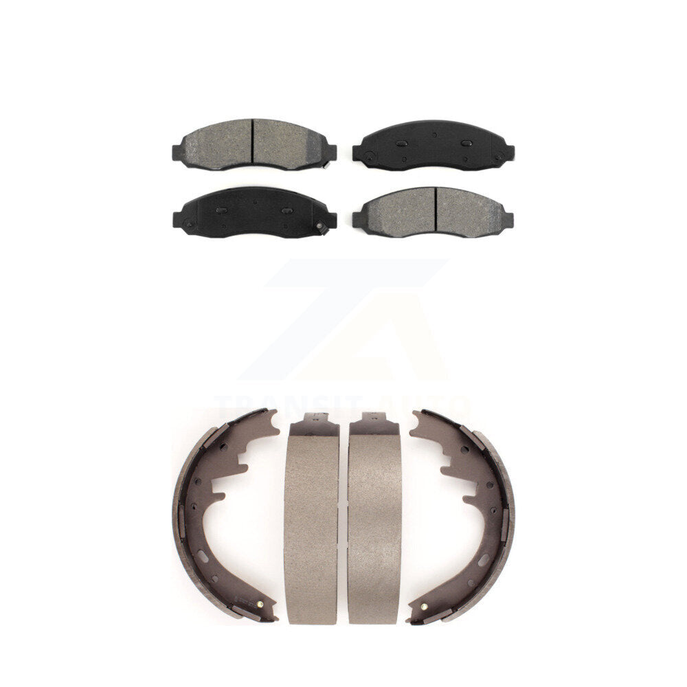 Transit Auto KSN-100264 Disc Brake Pad for 2003-2004 Dodge Dakota - Front and Rear